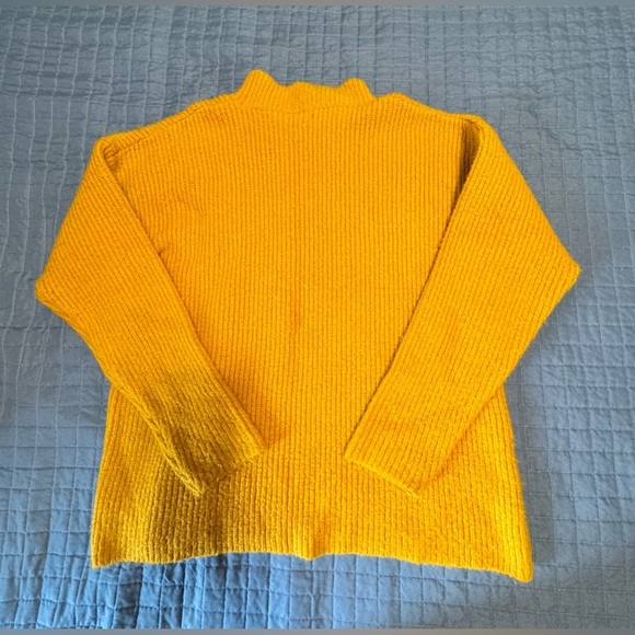 forever 21 oranger Ribbed Mock turtleneck sweater - Picture 2 of 8